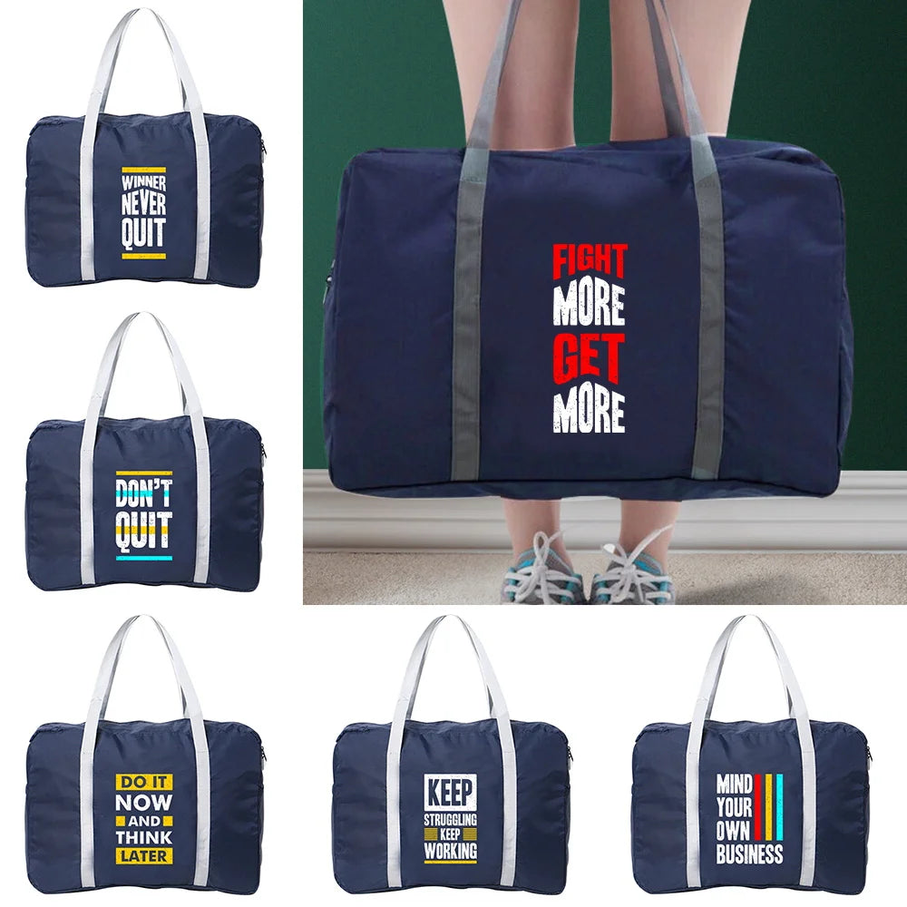 Large Capacity Travel Bags Tote Carry on Luggage Handbag Duffel Set Women