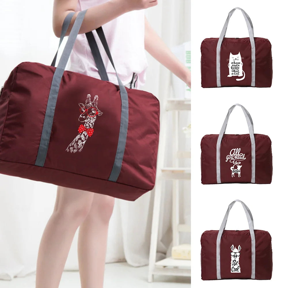 Large Capacity Travel Bags Tote Carry on Luggage Handbag Duffel Set