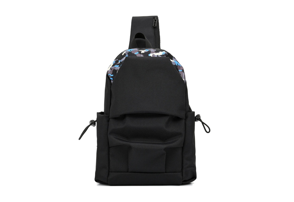Men's Outdoor Polyester Chest Bag Messenger Shoulder Bag
