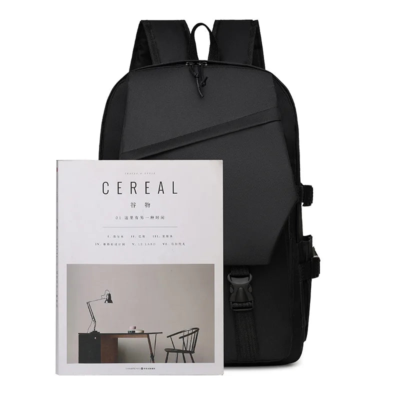 Waterproof Men's Backpack Lightweight 15.6 Inch Schoolbag
