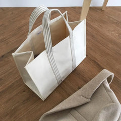 Canvas Bag Large Size Shopping Handbag Tote Shoulder Lady Women Casual