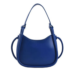 Women's Leather Crossbody Bag with Long Belt