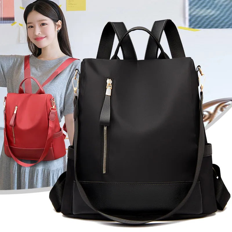 Women Anti-theft Oxford Backpack Large Capacity School Bag