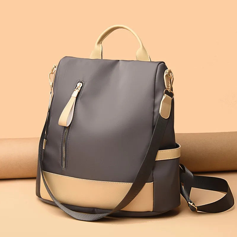Women Anti-theft Oxford Backpack Large Capacity School Bag
