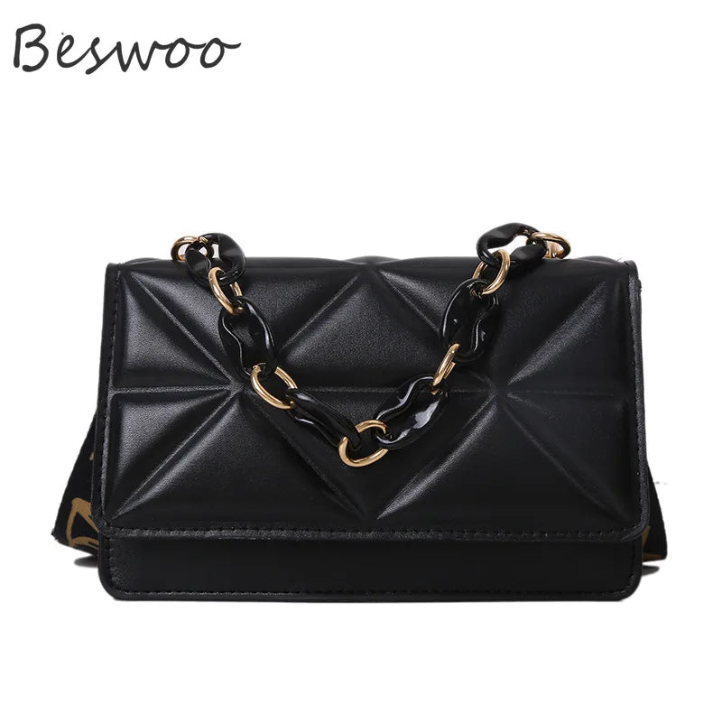 Square Cross-Body Bag for Women