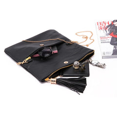 Women Leather Handbag High Messenger Bag Ladies Clutch Famous Bag