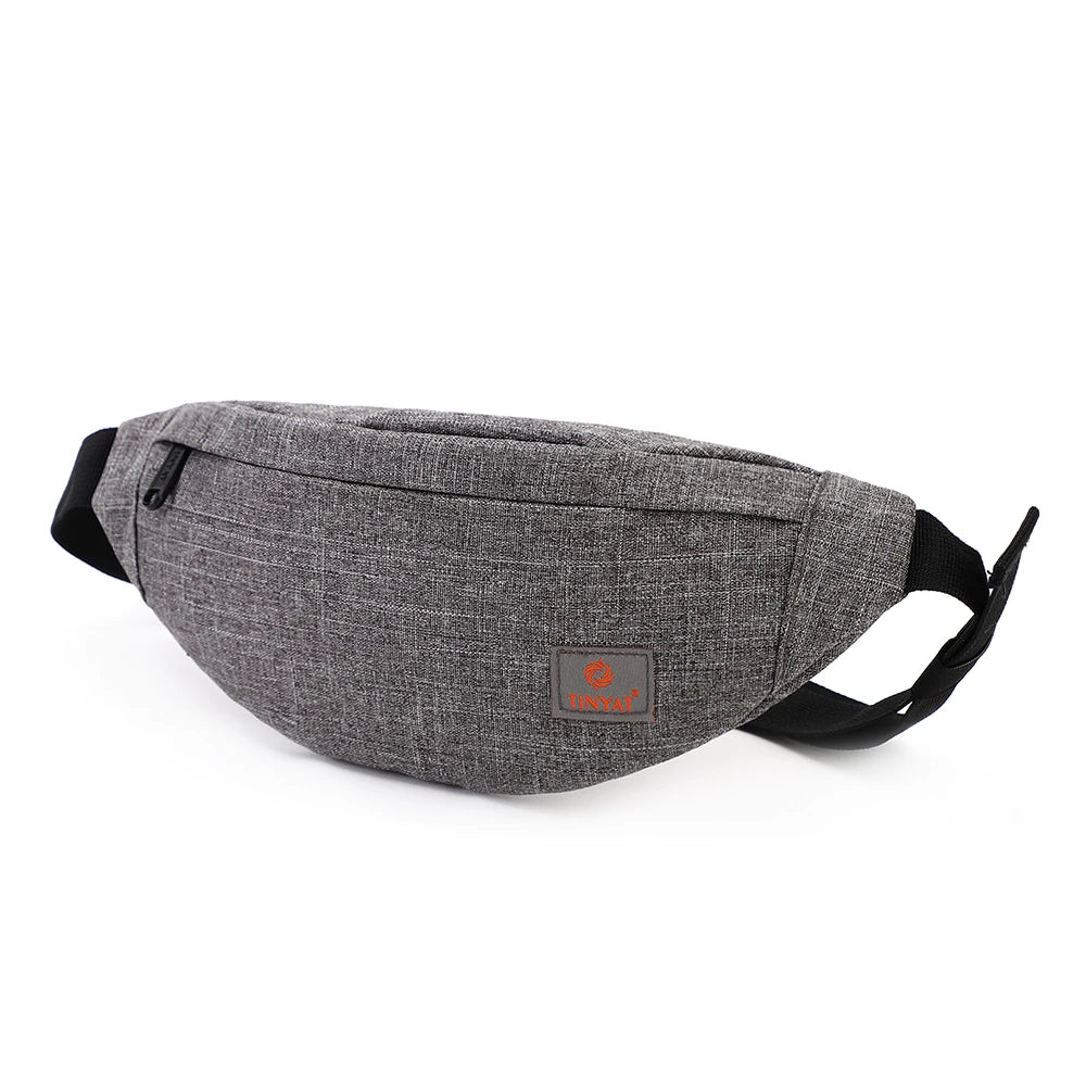 Canvas Hip Bag Functional Money Phone Belt Fanny Pouch