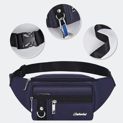 Men Waist Bag Pack Wallet Purse Phone Belt Bag Pouch