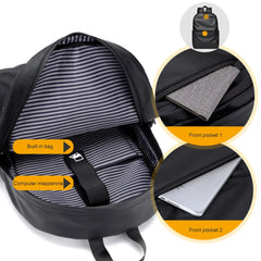 Men's Waterproof Business Laptop Backpack Large Capacity Bagpack