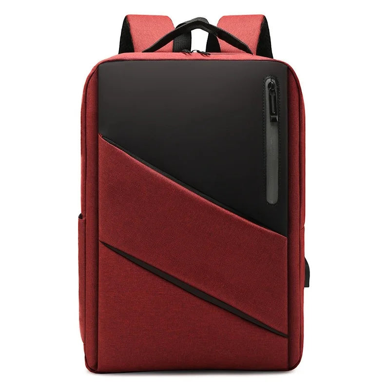Men's Laptop Backpack USB Charging Port