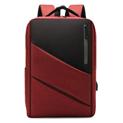 Men's Laptop Backpack USB Charging Port