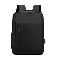 Men's Business Backpack Waterproof Bag Male Laptop USB Charging Casual Rucksack