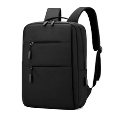 Men's Business Backpack USB Port Large Capacity 15.6-inch