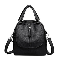 Plaid Mini Crossbody Backpack for Teens