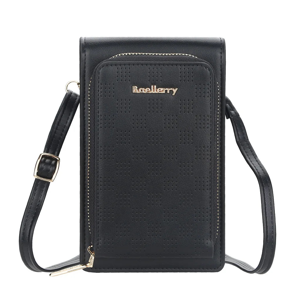 Small Shoulder Bags Top Phone Pocket Zipper Women Bags for Girl