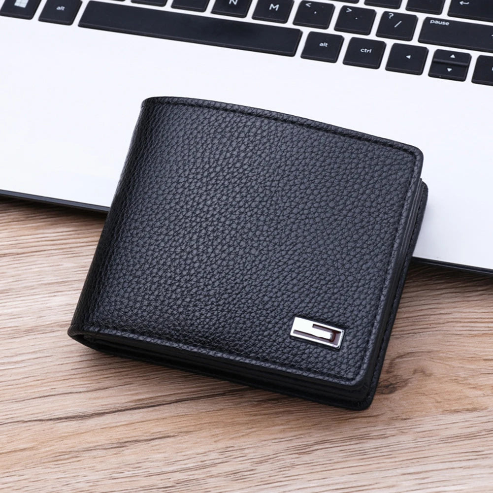 Multi-Card Space PU Leather Wallet Tote Bag Portefeuille Homme