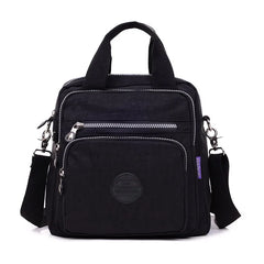 Teenager Casual Solid Women Shoulder Bag Nylon Oxford Mochila