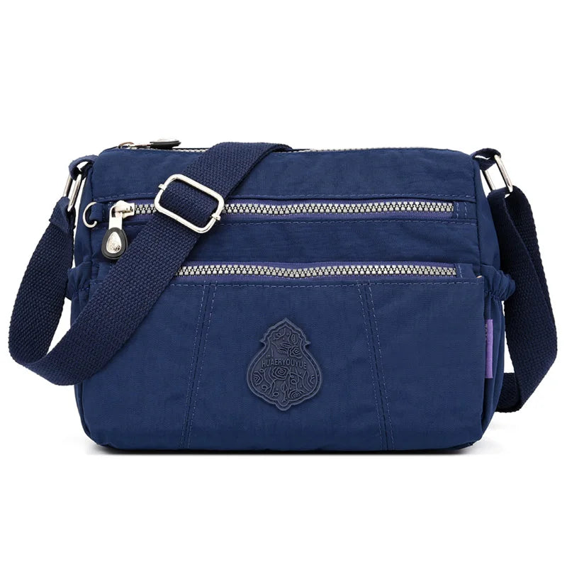 Small Women Shoulder Bag Waterproof Nylon Female Messenger Bag
