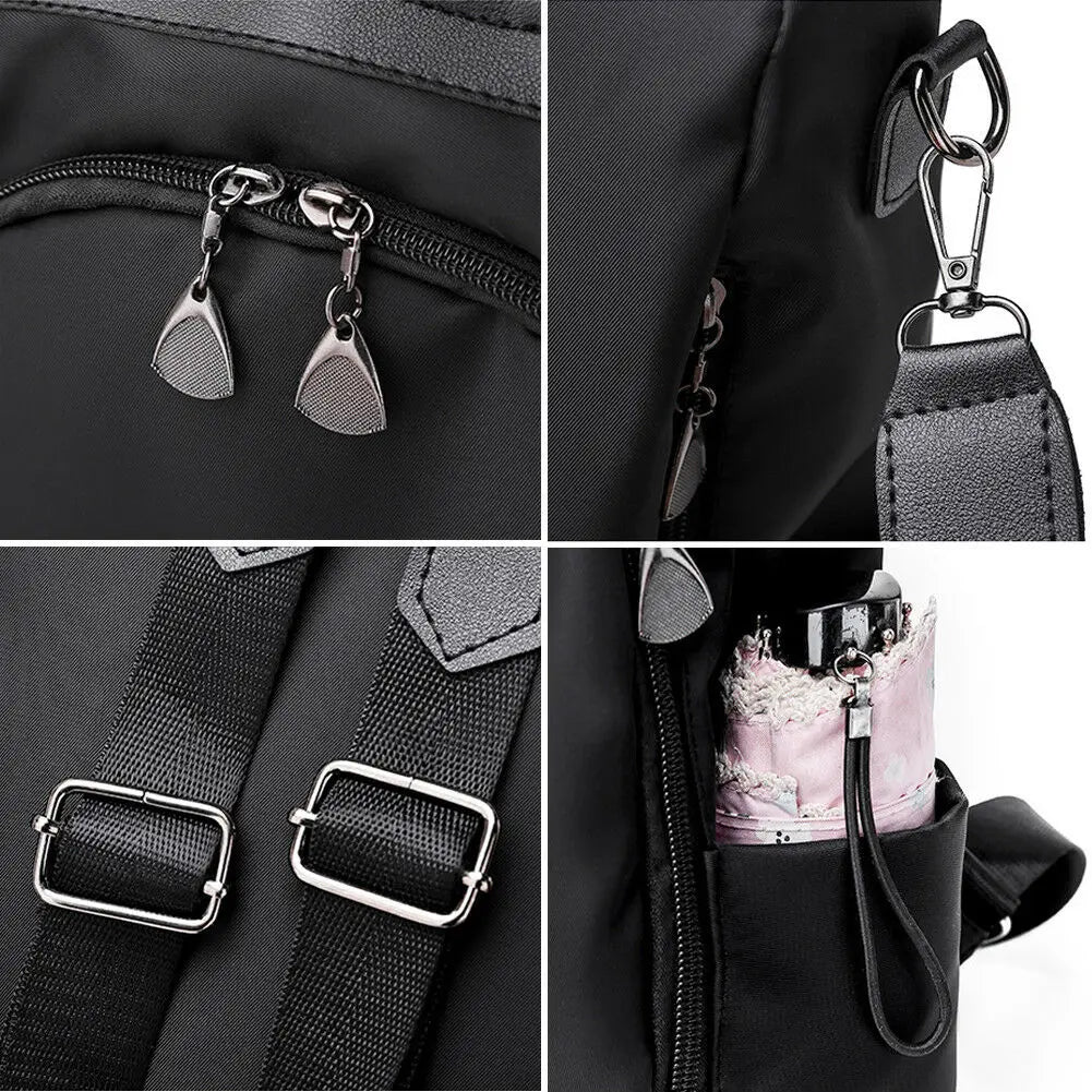 Anti-theft Backpack School Bag Oxford Cloth Shoulder Bag