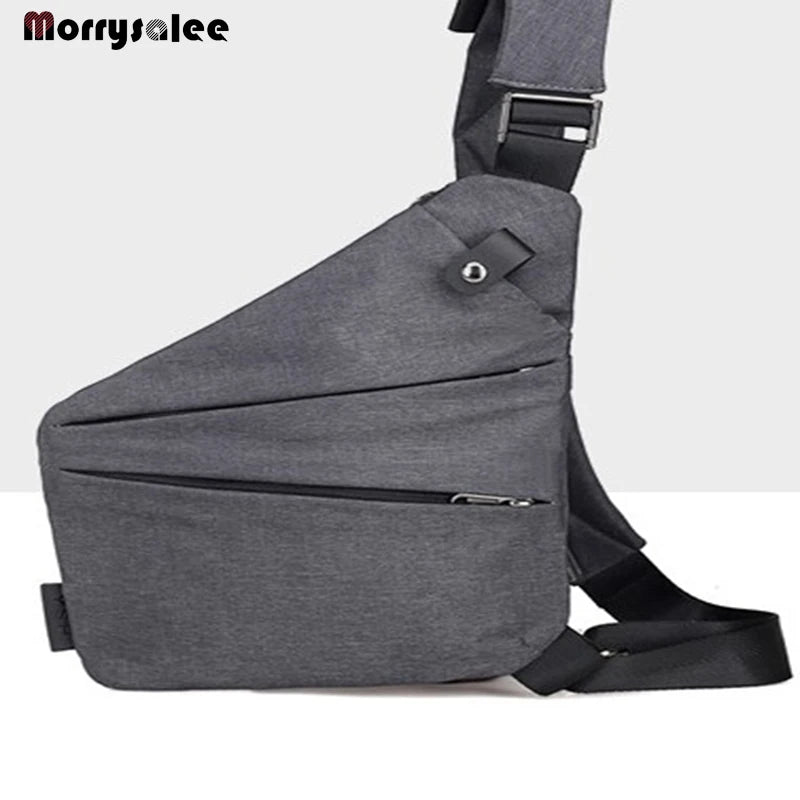 Anti-Theft Men's Bags Multi-pocket Chest Pack Crossbody Bags