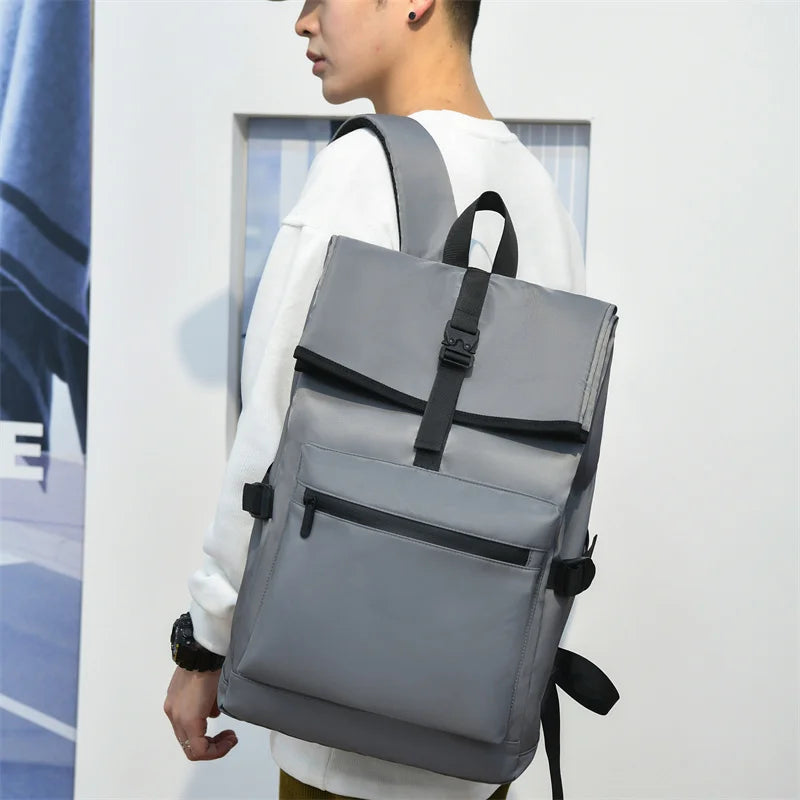 Waterproof Men's Backpack 15.6 Inch Laptop Backbag