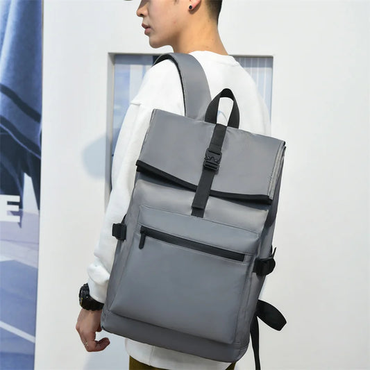 Waterproof Men's Backpack 15.6 Inch Laptop Backbag