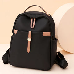 Women's Large Capacity Anti Theft Nylon Backpack