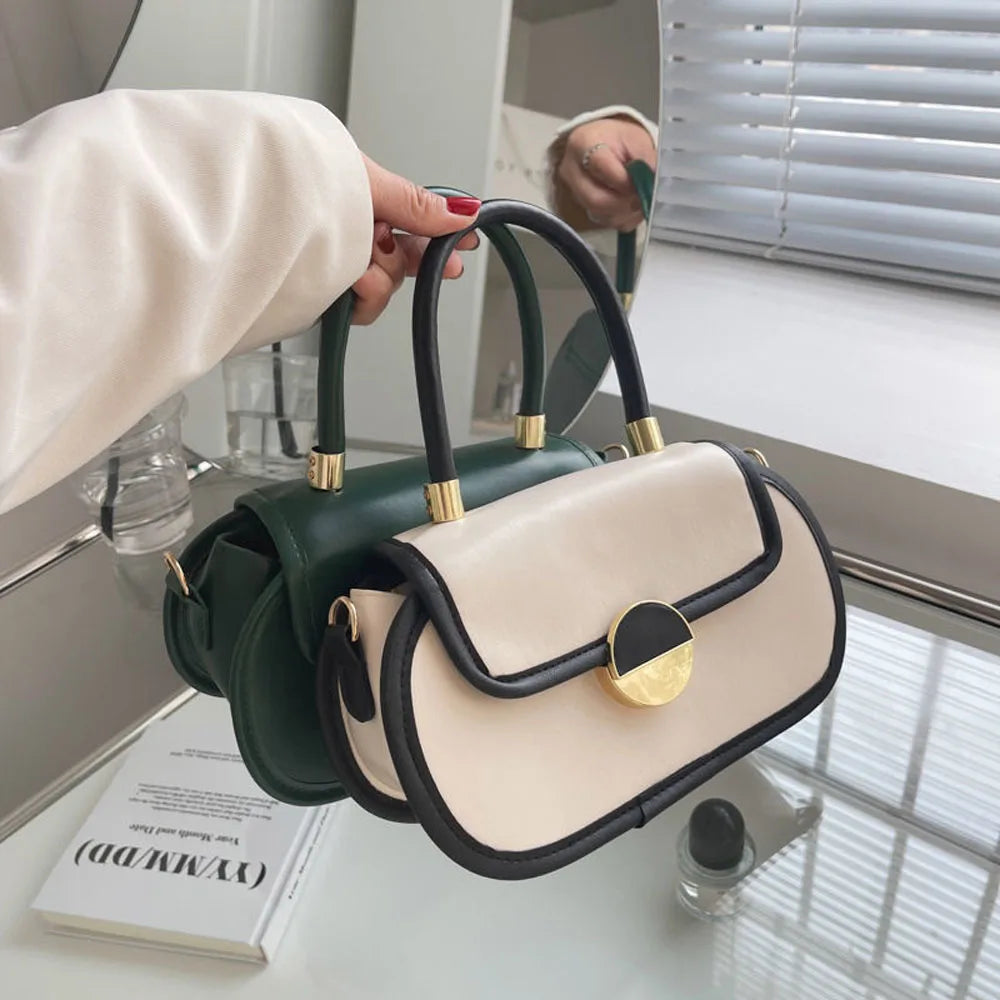 French Niche Shoulder Bag Women's Fashionable Cross-body Bag