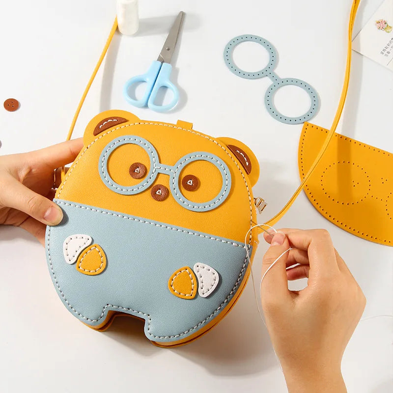 DIY Bag Set Carton Shoulder Strap Handbag Leather Cover Hardware Accessories