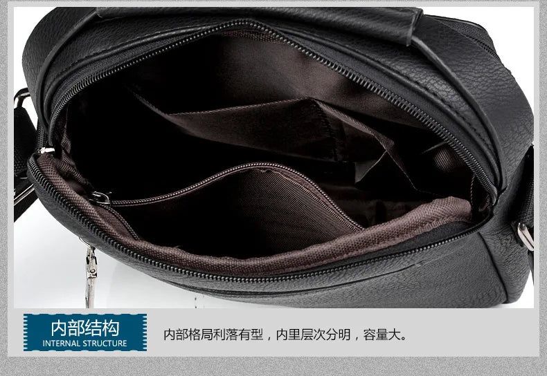 Men's Casual Business Shoulder Bag