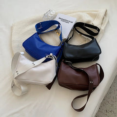Casual Ladies Shoulder Bag Adjusted Strap Crossbody Bags For Women Solid Handbag