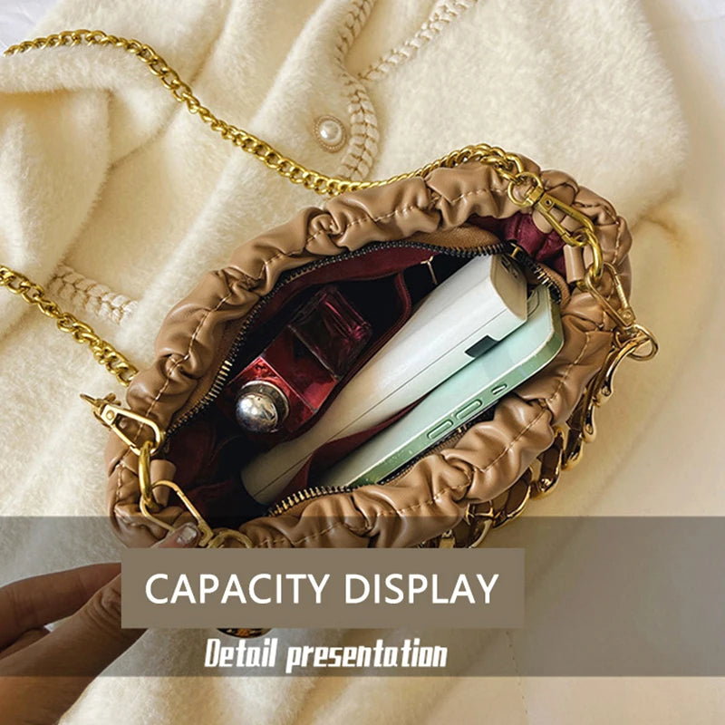 Small Crossbody Shoulder Sling Pu Leather Bags For Women
