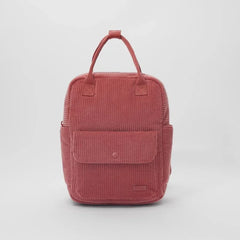 Corduroy Toddler Backpack, Solid Color Bag