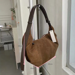 Classic Pleated Shoulder Bag for Women