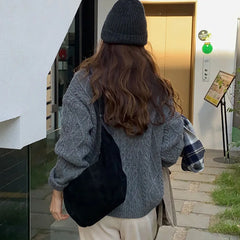 Classic Pleated Shoulder Bag for Women