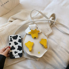 Duck Shoulder Bag Small Cross-body Unique Animal Bag