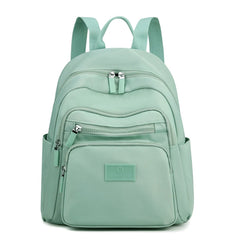 Dark Green Waterproof Nylon Women's Backpack