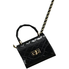 Women Mini Waist Packs PU Leather Waist Belt With Lipstick Bag