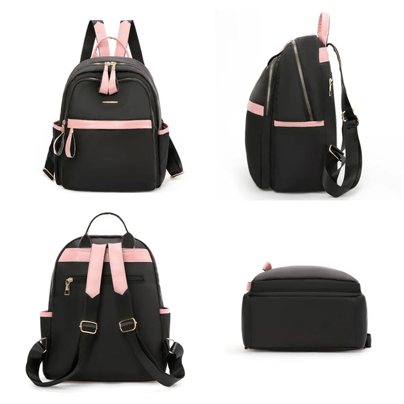 Oxford Backpack Women Large Capacity Travel Girls School Bag Rucksack
