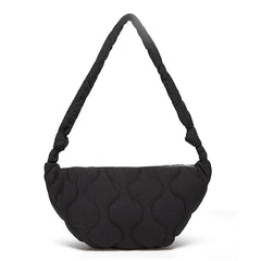 Embroidered Dumpling Bag Women's One Shoulder Handbag