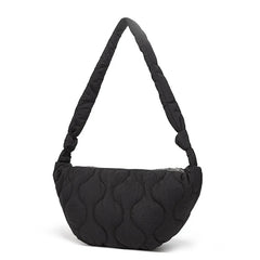 Embroidered Dumpling Bag Women's One Shoulder Handbag