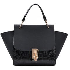 Matte PU Leather Women's Handbag Large Shoulder Bag