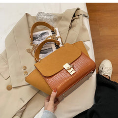 Matte PU Leather Women's Handbag Large Shoulder Bag