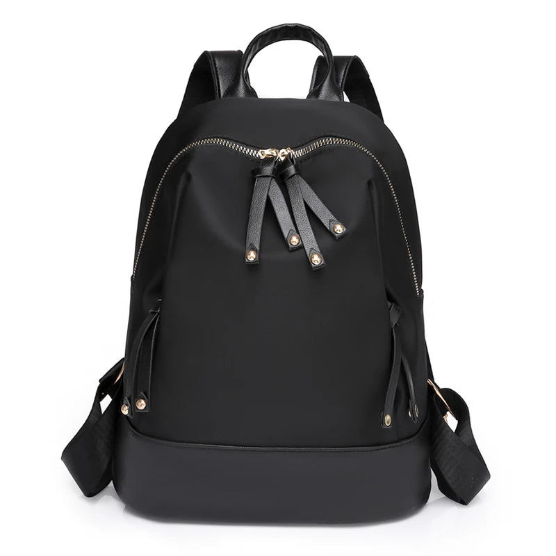 High Oxford Cloth Backpack Large Capacity Teen Schoolbag Travel Shoulder Bag