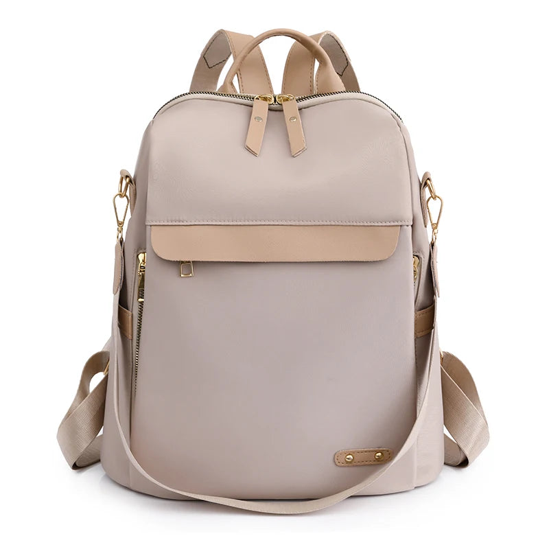 High Oxford Fabric Backpack Lightweight Teen School Bag