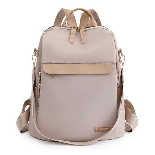 High Oxford Fabric Backpack Lightweight Teen School Bag