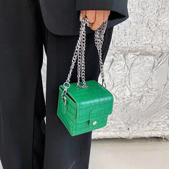 Mini Messenger Bag Chain Crossbody Shoulder Side Bag for Women