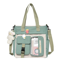 Nylon Crossbody Bags Women's Large Capacity Shoulder Handbag Totes