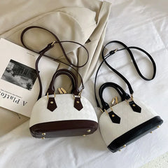 Diamond Lattice Shell Bag Crossbody Chain Shoulder Messenger Bag