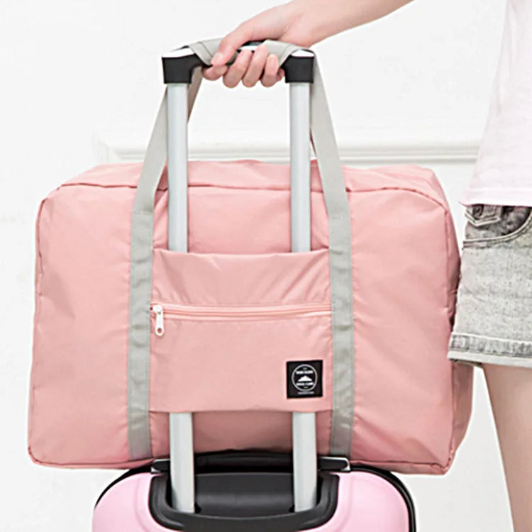 Large Capacity Nylon Travel Bag for Women & Men